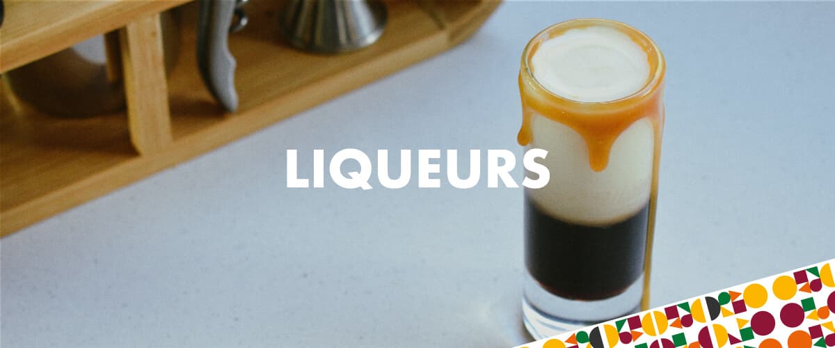 Liqueurs promotional banner