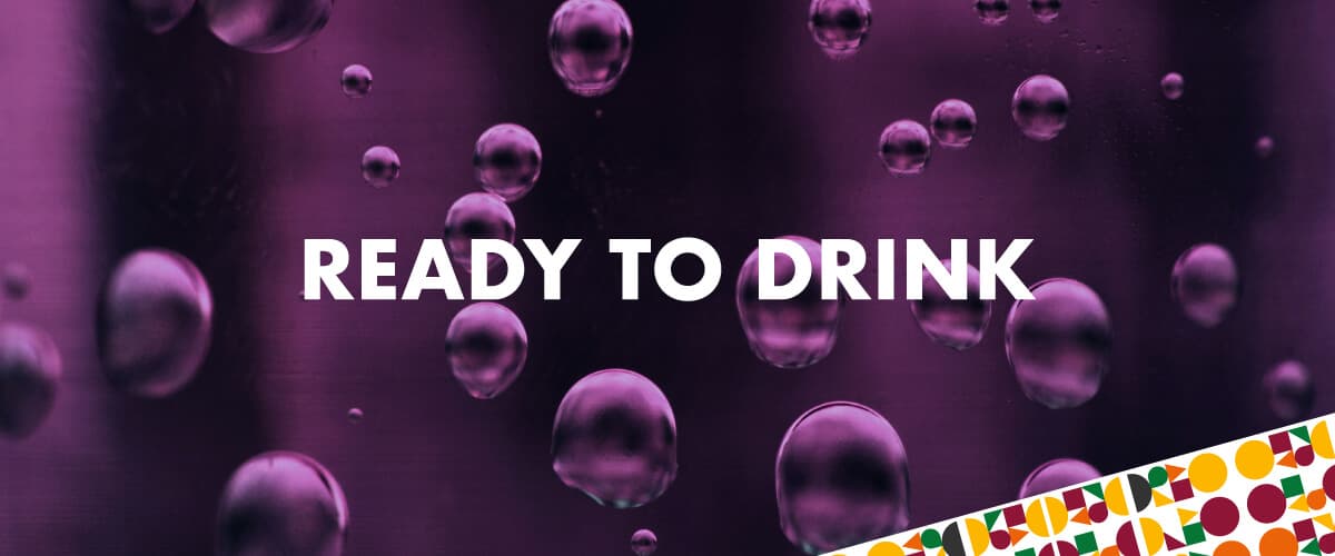 Ready To Drink promotional banner